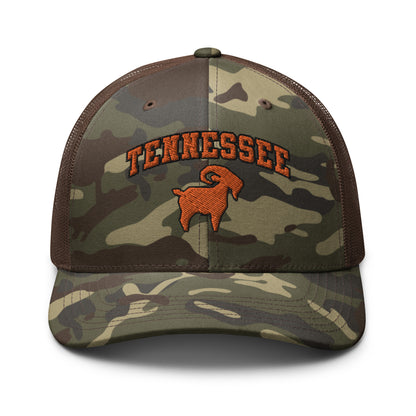 Tennessee GOAT Camo Trucker