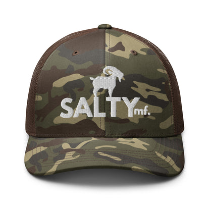 SALTYmf Plain Camo Trucker