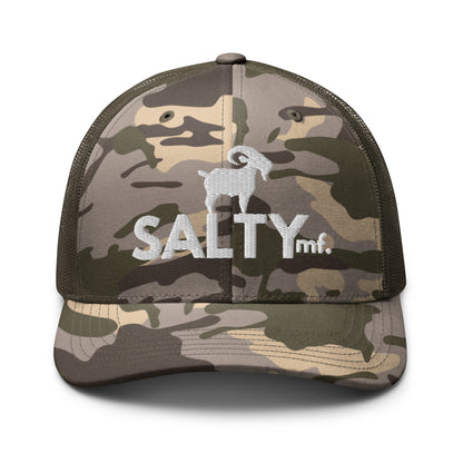 SALTYmf Plain Camo Trucker