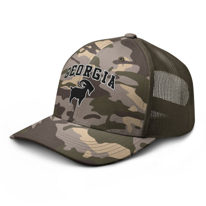 Georgia GOAT Camo Trucker