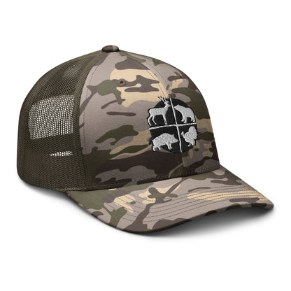 SALTYmf Hunt Camo Trucker