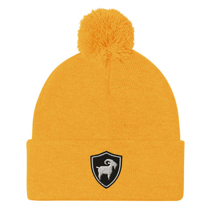 Goat of Arms Pom Beanie