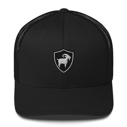 Goat of Arms Retro Trucker