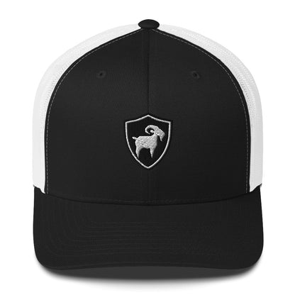 Goat of Arms Retro Trucker