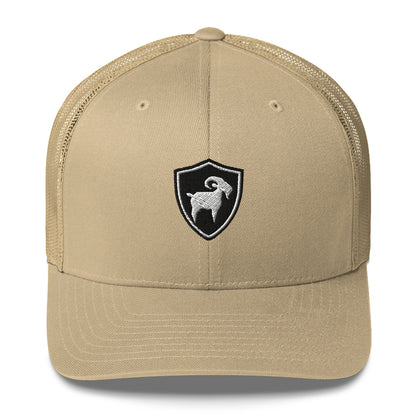 Goat of Arms Retro Trucker