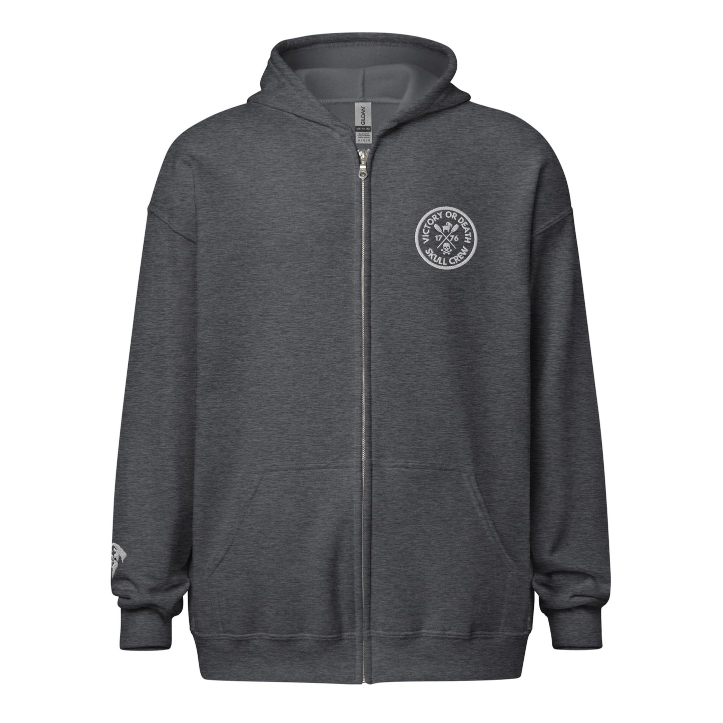 SaltyMF Oars & Metal Zip Hoodie