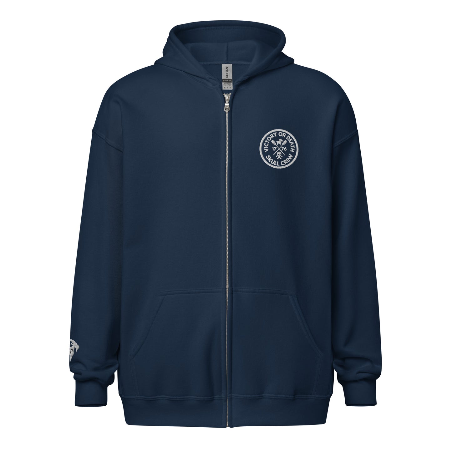 SaltyMF Oars & Metal Zip Hoodie