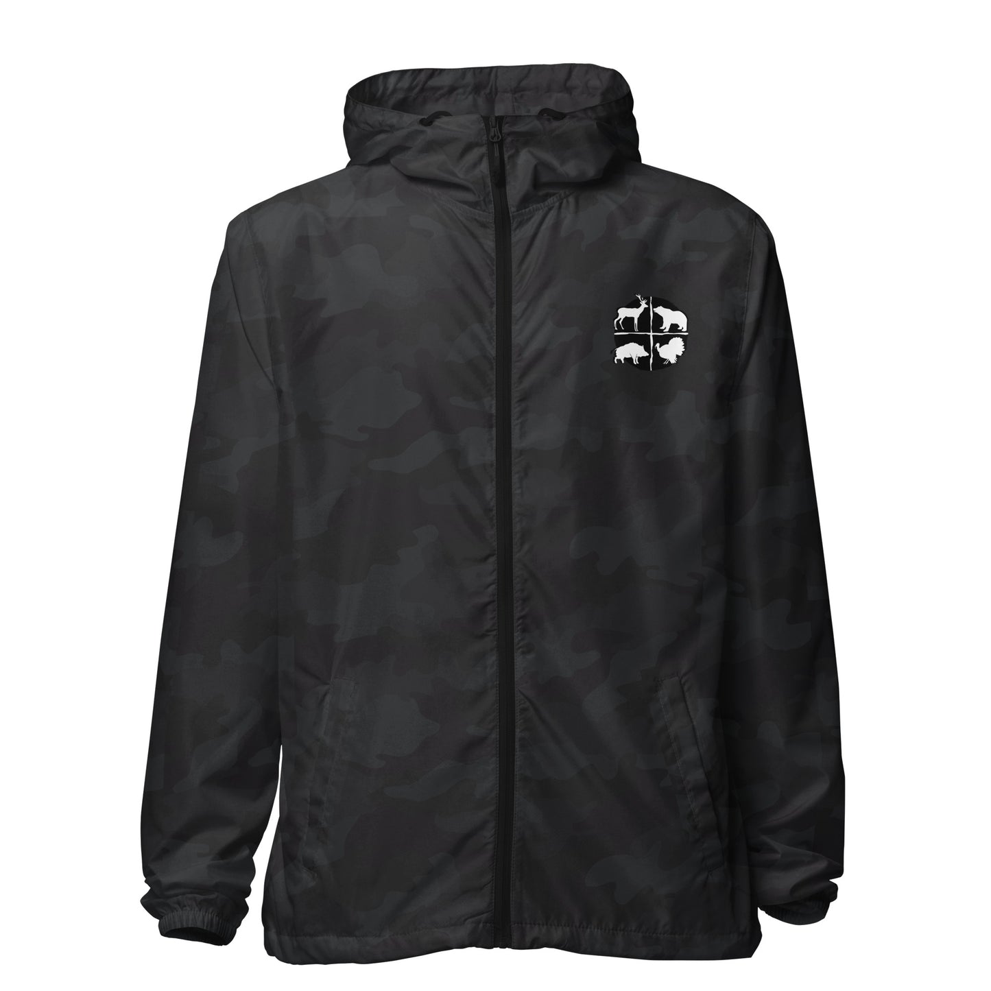 SaltyMF Outdoors Lightweight Zip Windbreaker