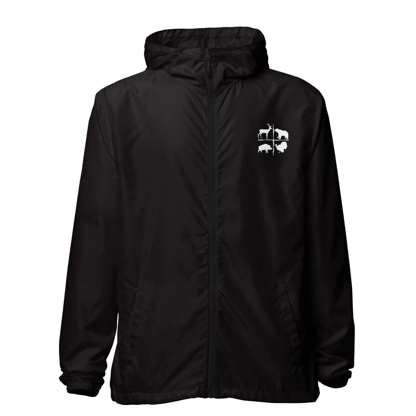 SaltyMF Outdoors Lightweight Zip Windbreaker