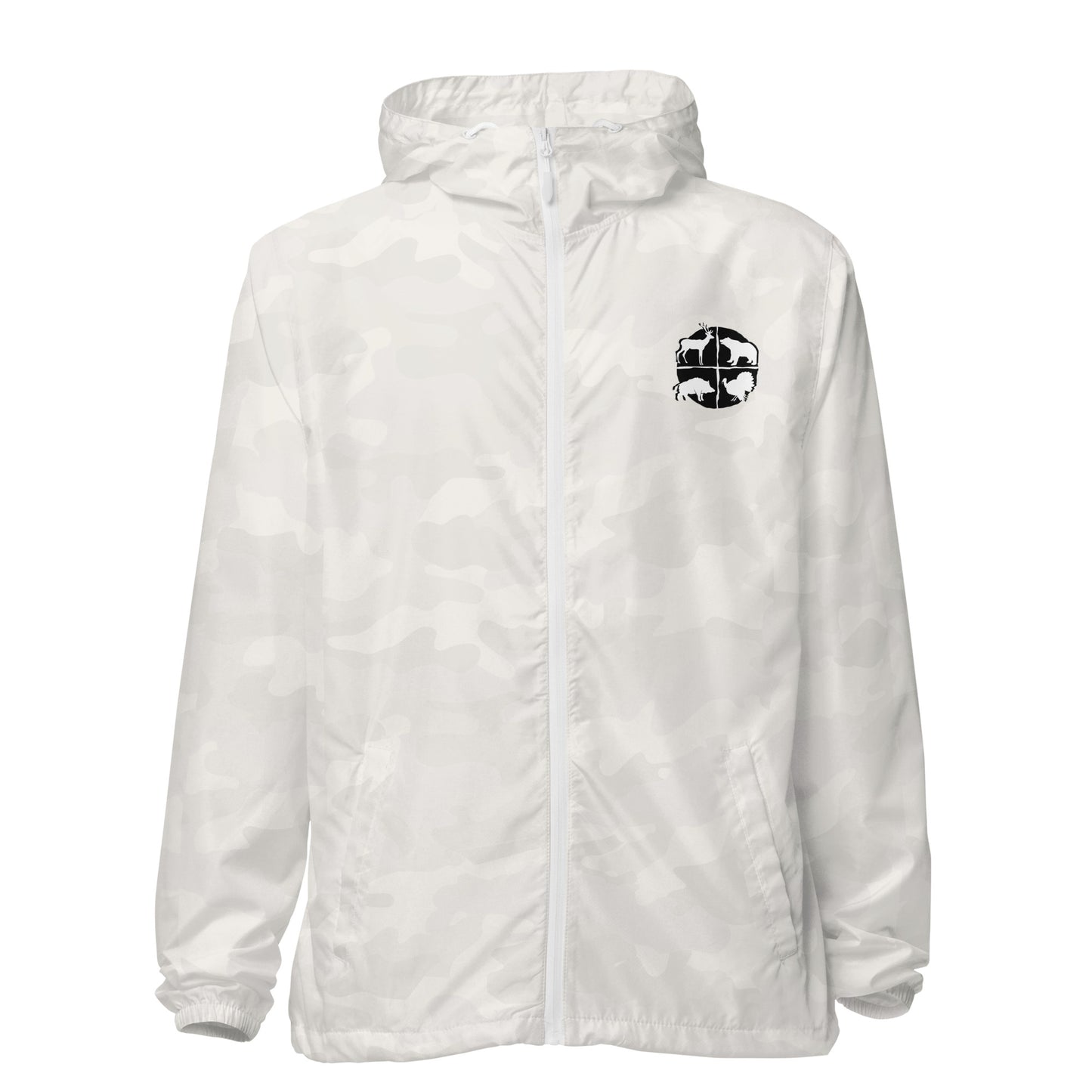 SaltyMF Outdoors Lightweight Zip Windbreaker