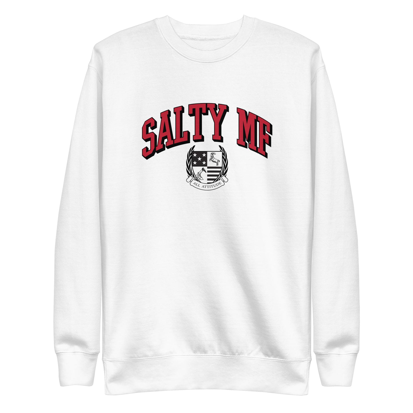 SaltyMF Collegiate Sweatshirt