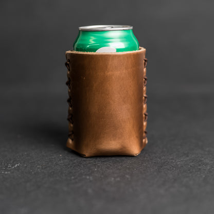 SALTYmf Leather Coozie