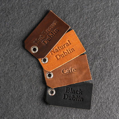 SALTYmf Leather Coozie
