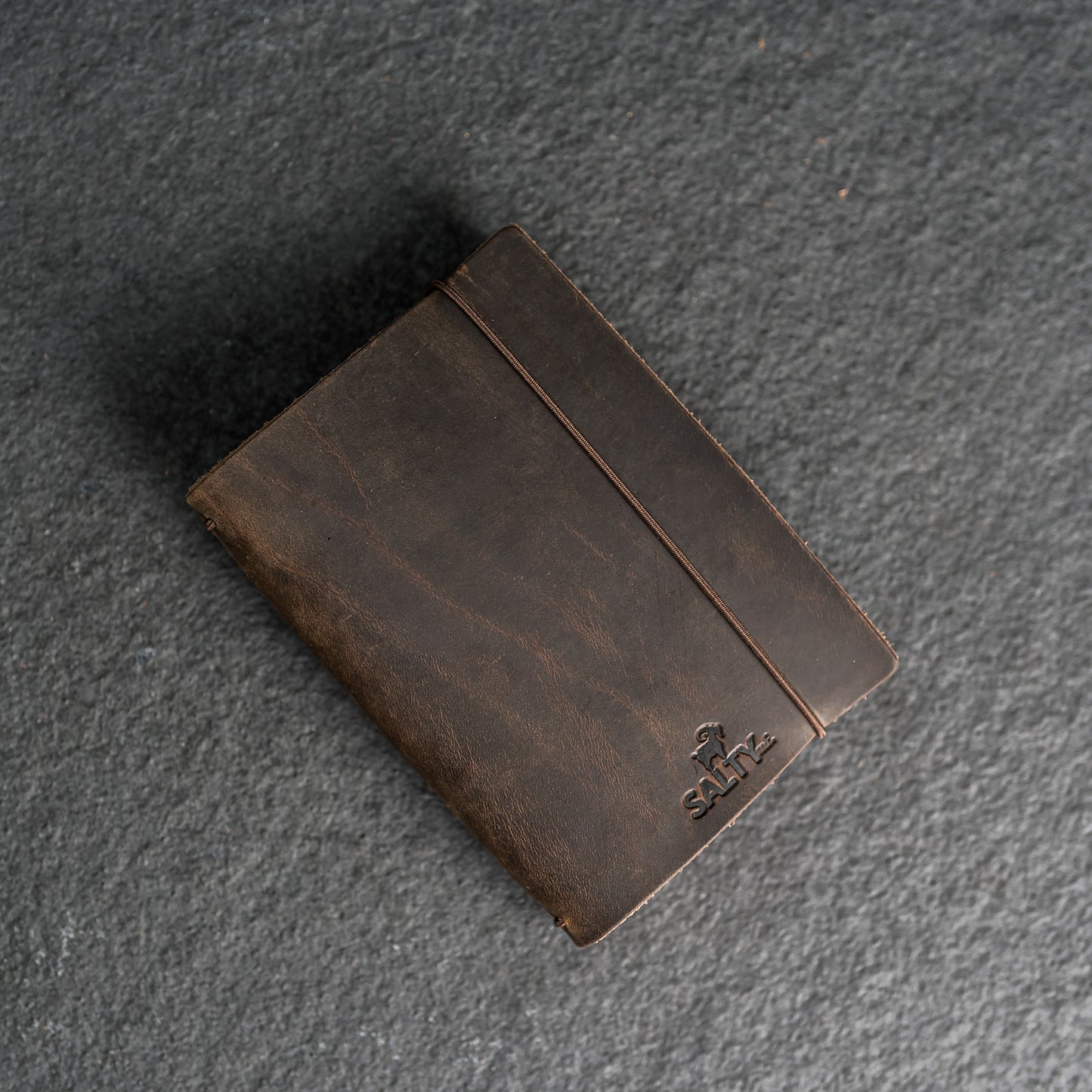 SaltyMF Refillable Pocket Journal w/ Closure