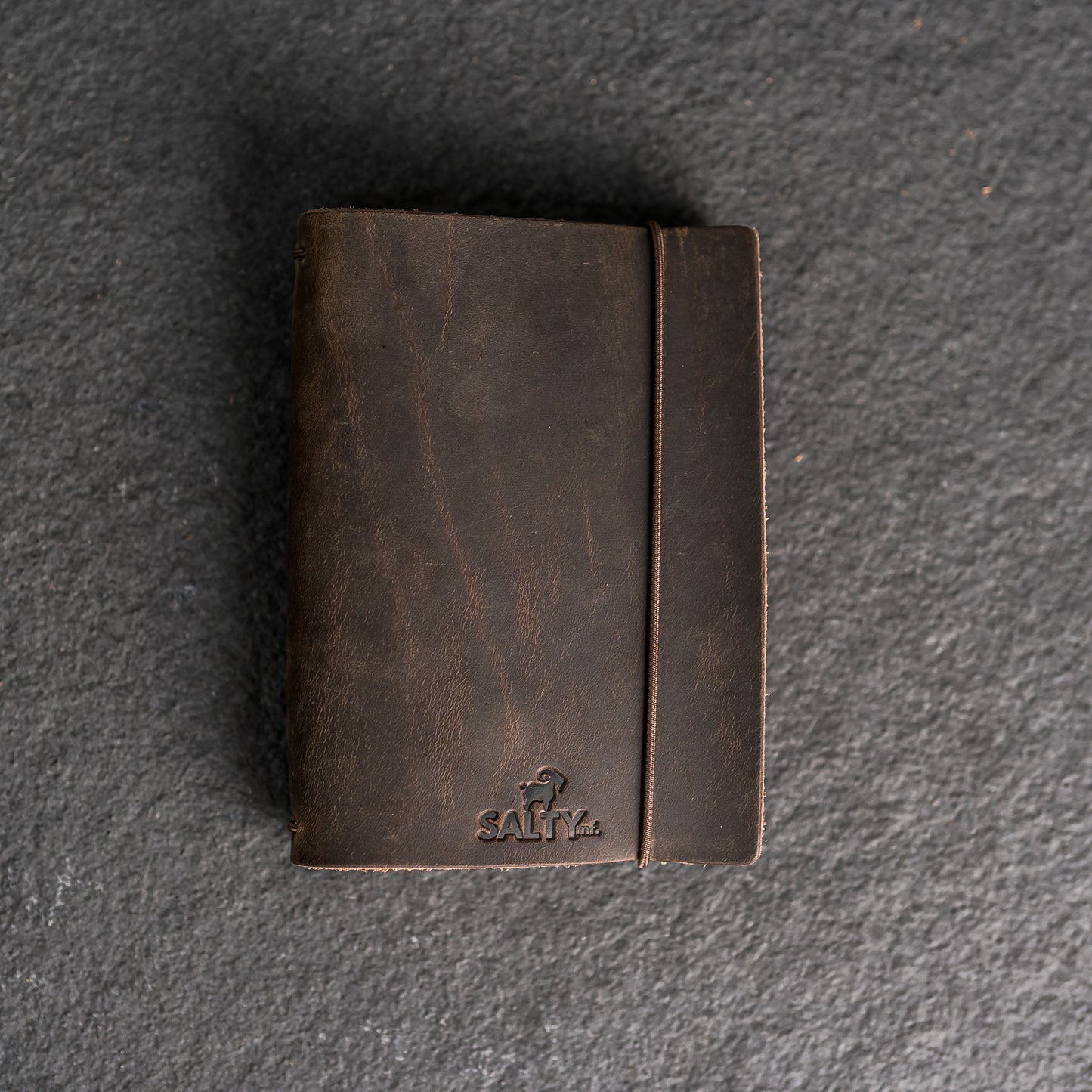 SaltyMF Refillable Pocket Journal w/ Closure