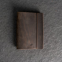 SaltyMF Refillable Pocket Journal with Professional Elastic Closure