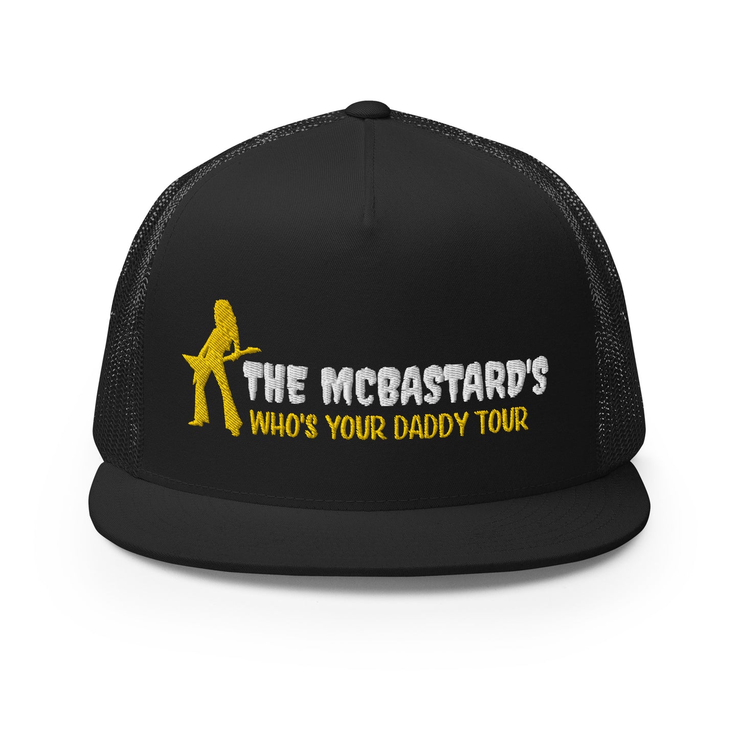 Saltymf McBastards Roadie Flat Bill Trucker