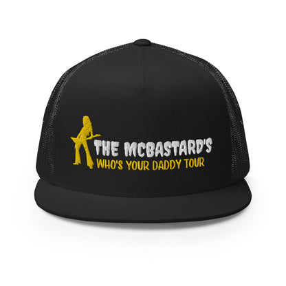 Saltymf McBastards Roadie Flat Bill Trucker