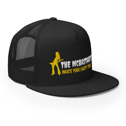 Saltymf McBastards Roadie Flat Bill Trucker