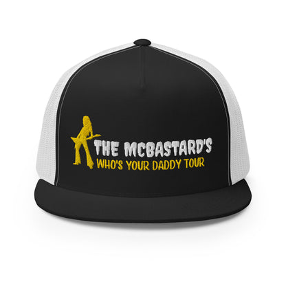 Saltymf McBastards Roadie Flat Bill Trucker