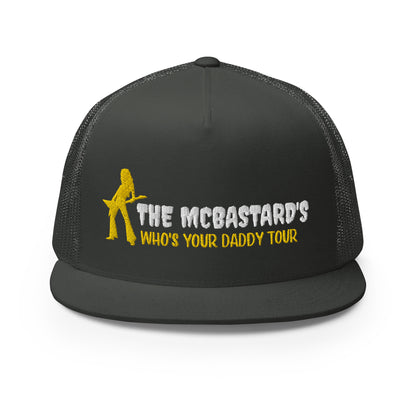 Saltymf McBastards Roadie Flat Bill Trucker