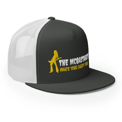 Saltymf McBastards Roadie Flat Bill Trucker