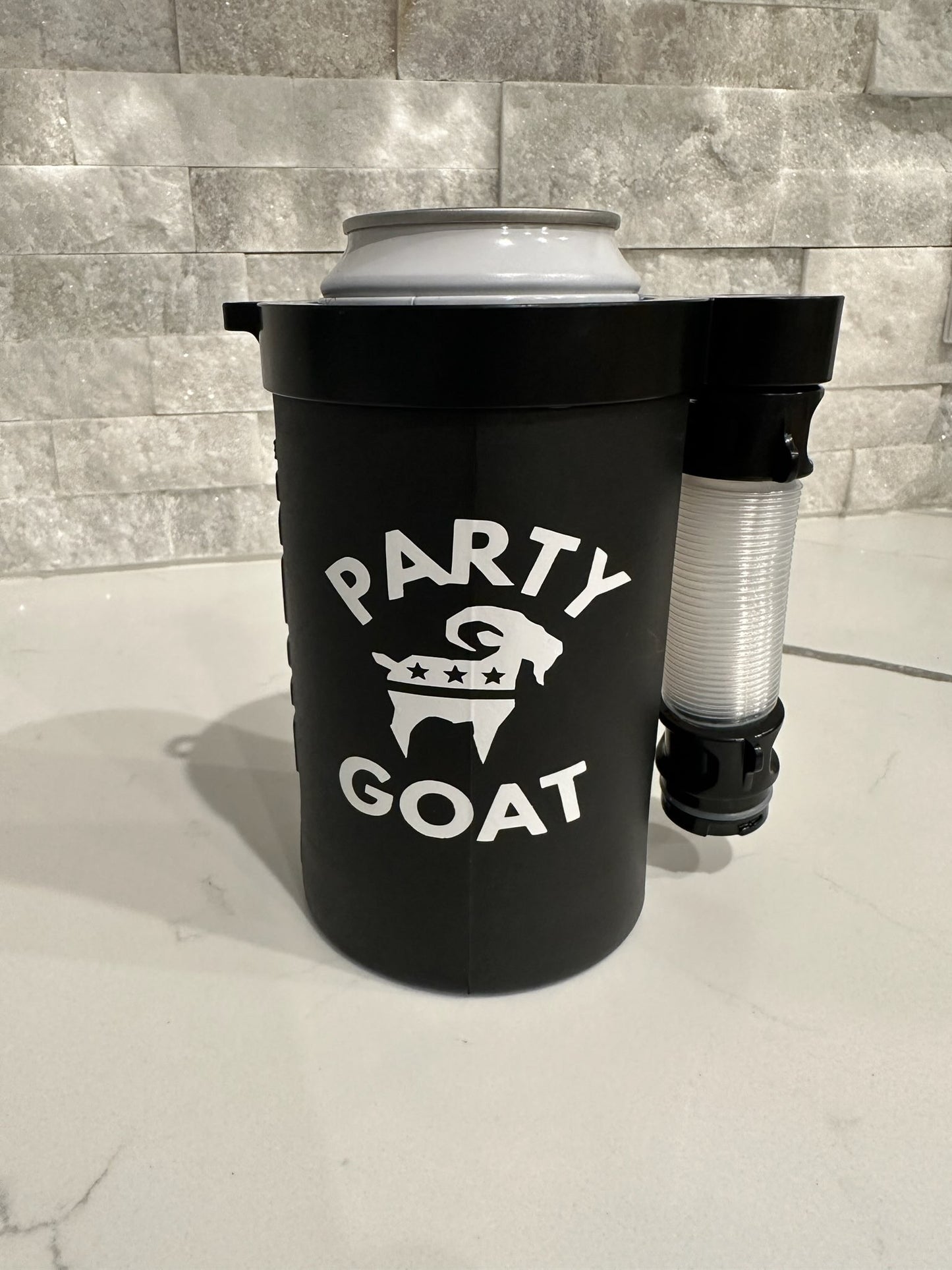 SaltyMF Party Goat Kong Beer Bong/Koozie