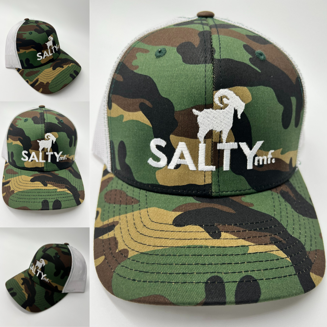 Saltymf CAMO RICK Snapback Trucker