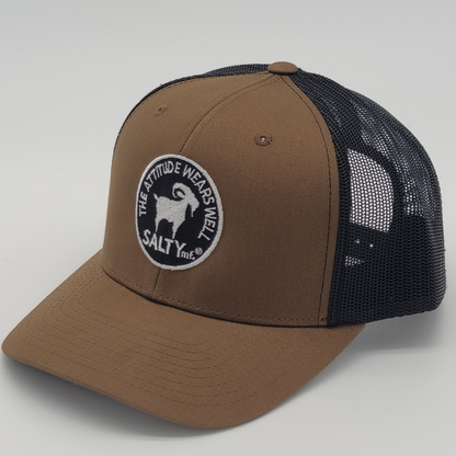 Attitude Patch Trucker (Brown)