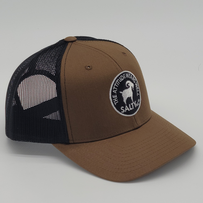 Attitude Patch Trucker (Brown)