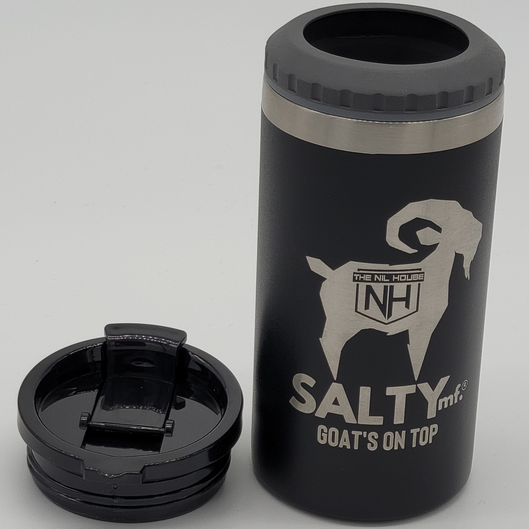 SaltyMF Goats on Top Koozie 3 in 1-The NIL House Special