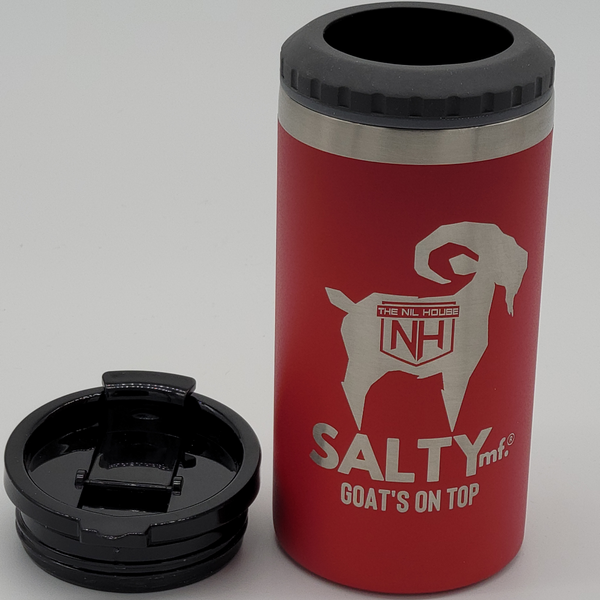 SaltyMF Goats on Top Koozie 3 in 1-The NIL House Special – SALTYmf