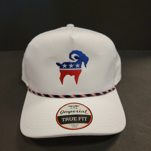 Saltymf American Party Goat Rope Hat