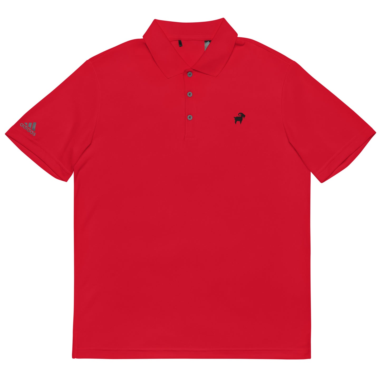 SaltyMF Black Goat Performance Polo