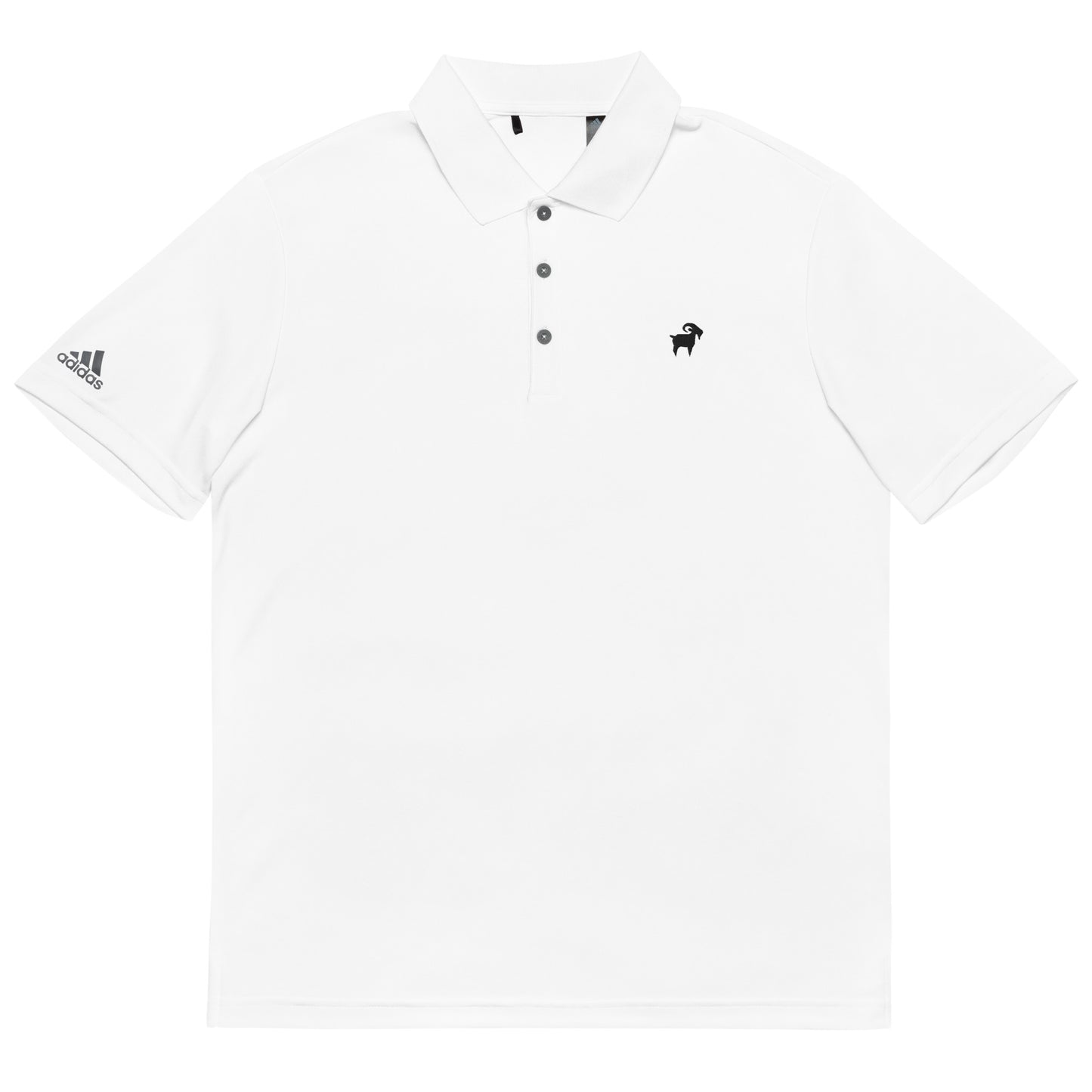 SaltyMF Black Goat Performance Polo