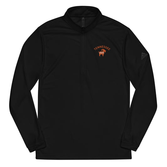 SaltyMF Tennessee- Orange Party Goat Quarter Zip Pullover