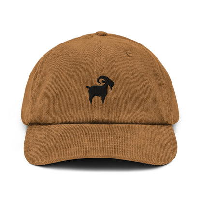 Goat Campfire Corduroy Hat