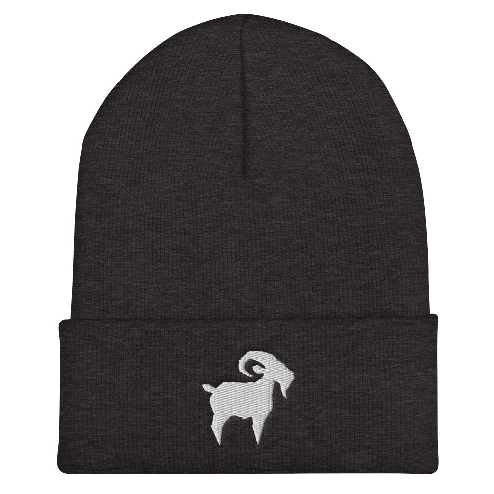 The SALTYMF Solo GOAT Cuffed Beanie