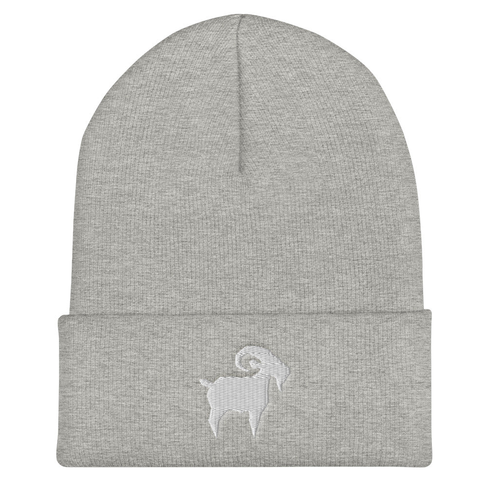 The SALTYMF Solo GOAT Cuffed Beanie