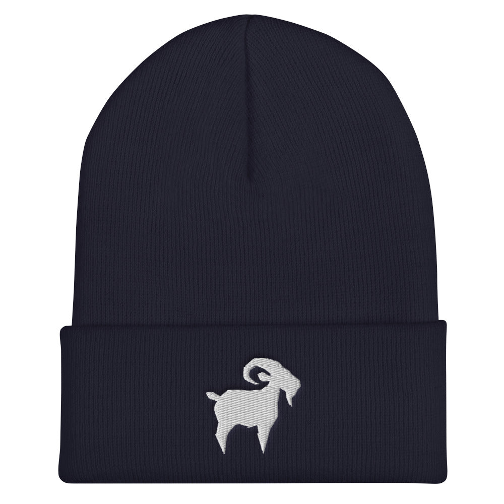 The SALTYMF Solo GOAT Cuffed Beanie