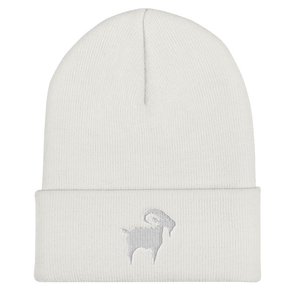 The SALTYMF Solo GOAT Cuffed Beanie