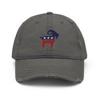 The SaltyMF Freedom GOAT Distressed Hat