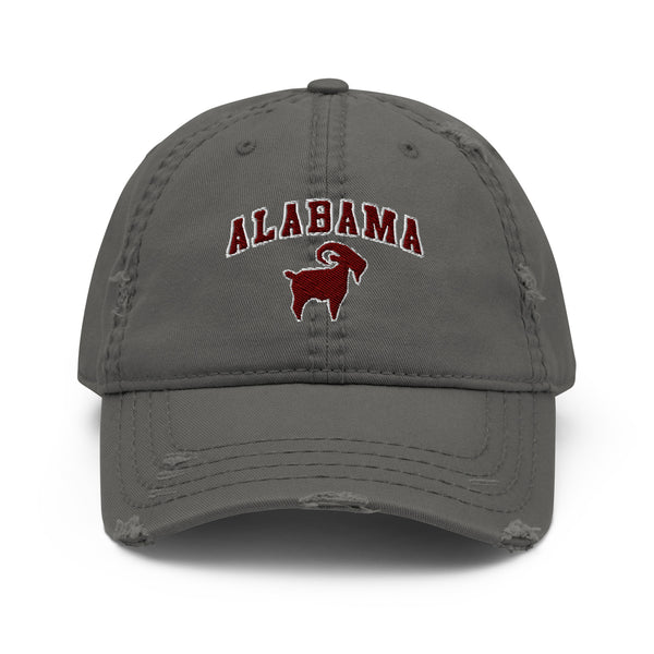 Saltymf Alabama Goat Distressed Hat