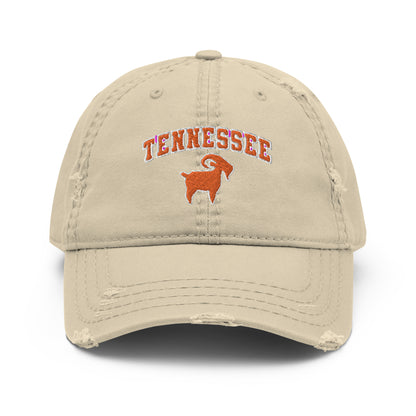 Tennessee Goat Distressed Hat