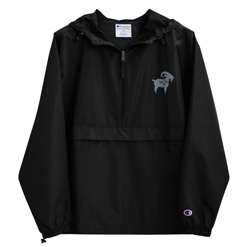 SaltyMF 2nd Amendment GOAT Embroidered Light Weight Jacket