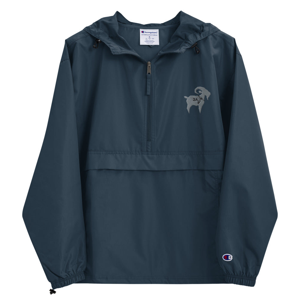 SaltyMF 2nd Amendment GOAT Embroidered Light Weight Jacket