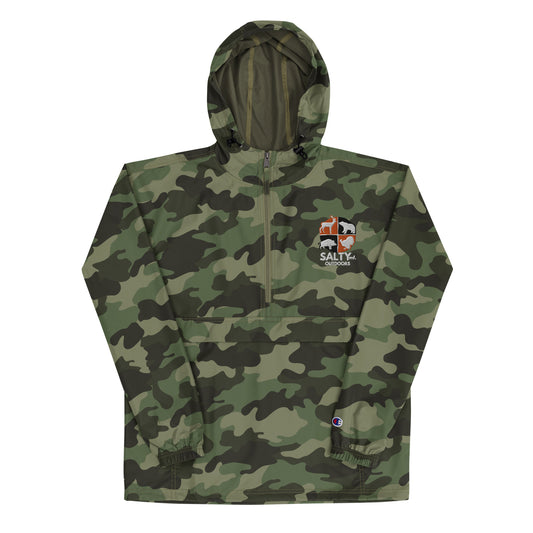 SatlyMF Outdoors Camo Packable Jacket