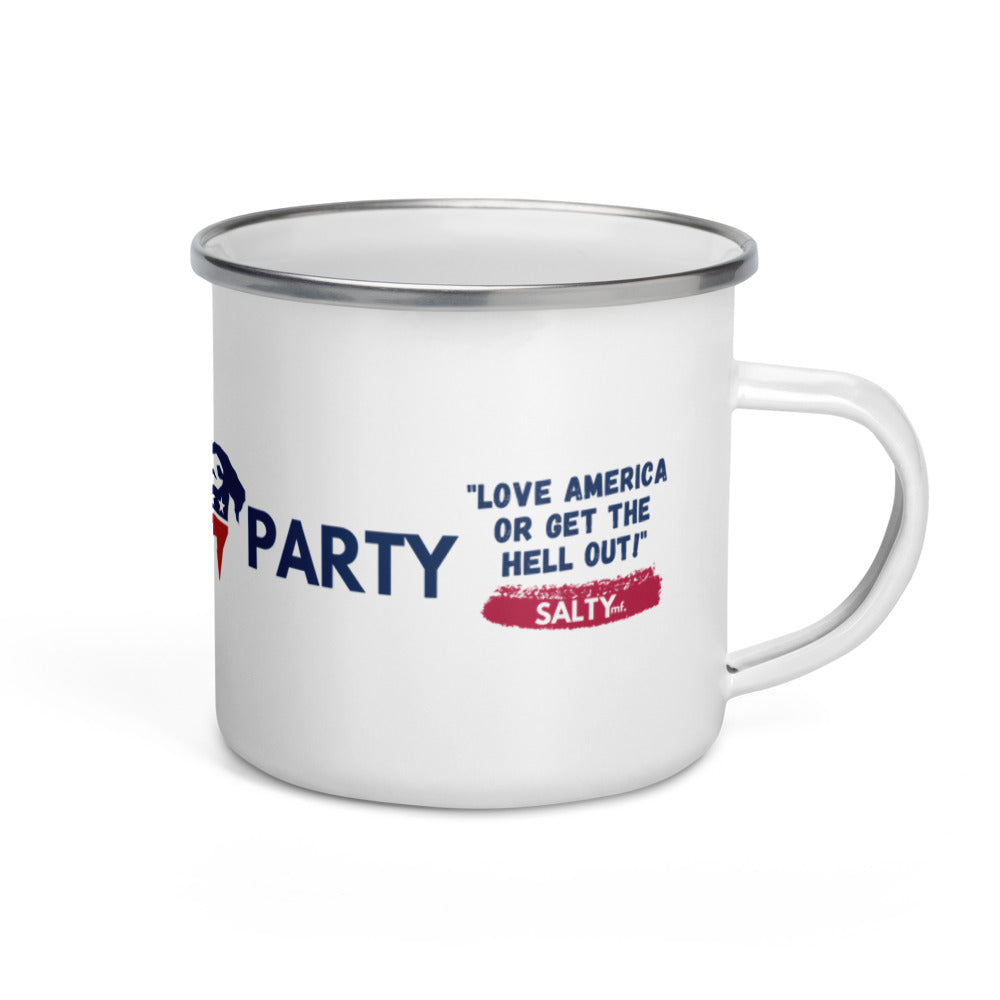 The SaltyMF American Party Bourbon & Coffee Mug