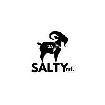 SALTYmf 2A GOAT Sticker