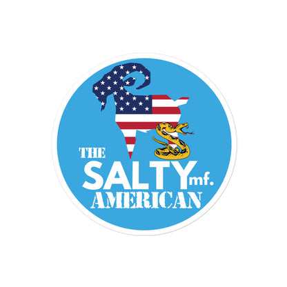 SALTYmf American Sticker